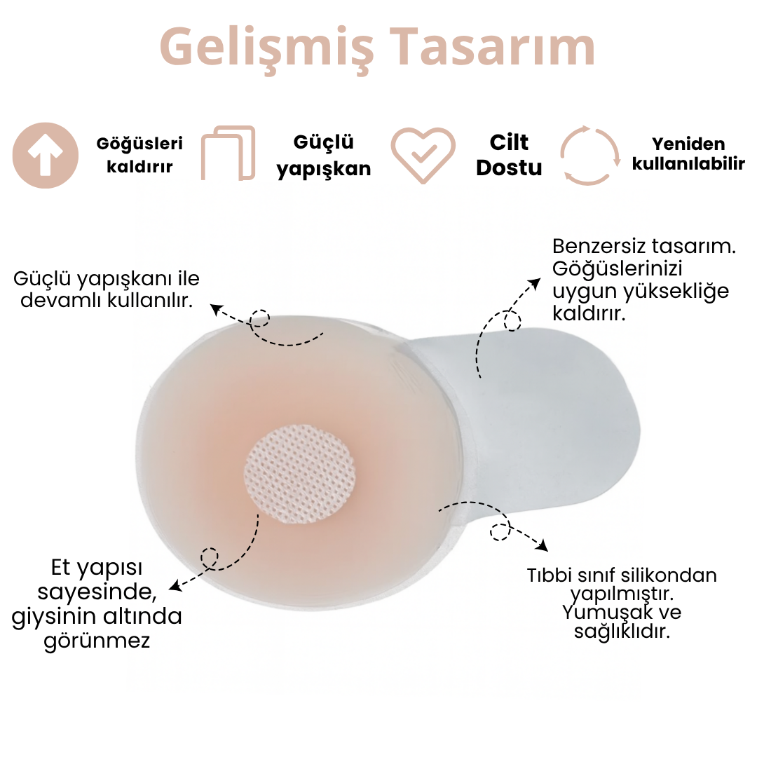 Görünmez Silikon Dikleştirici