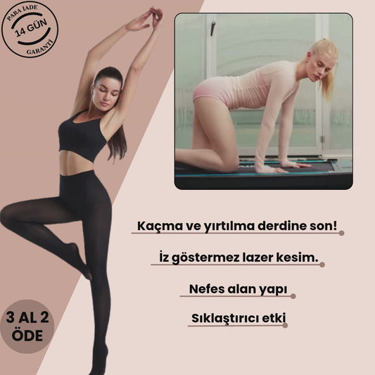 Ladyvel®  Kaçmayan Külotlu Çorap